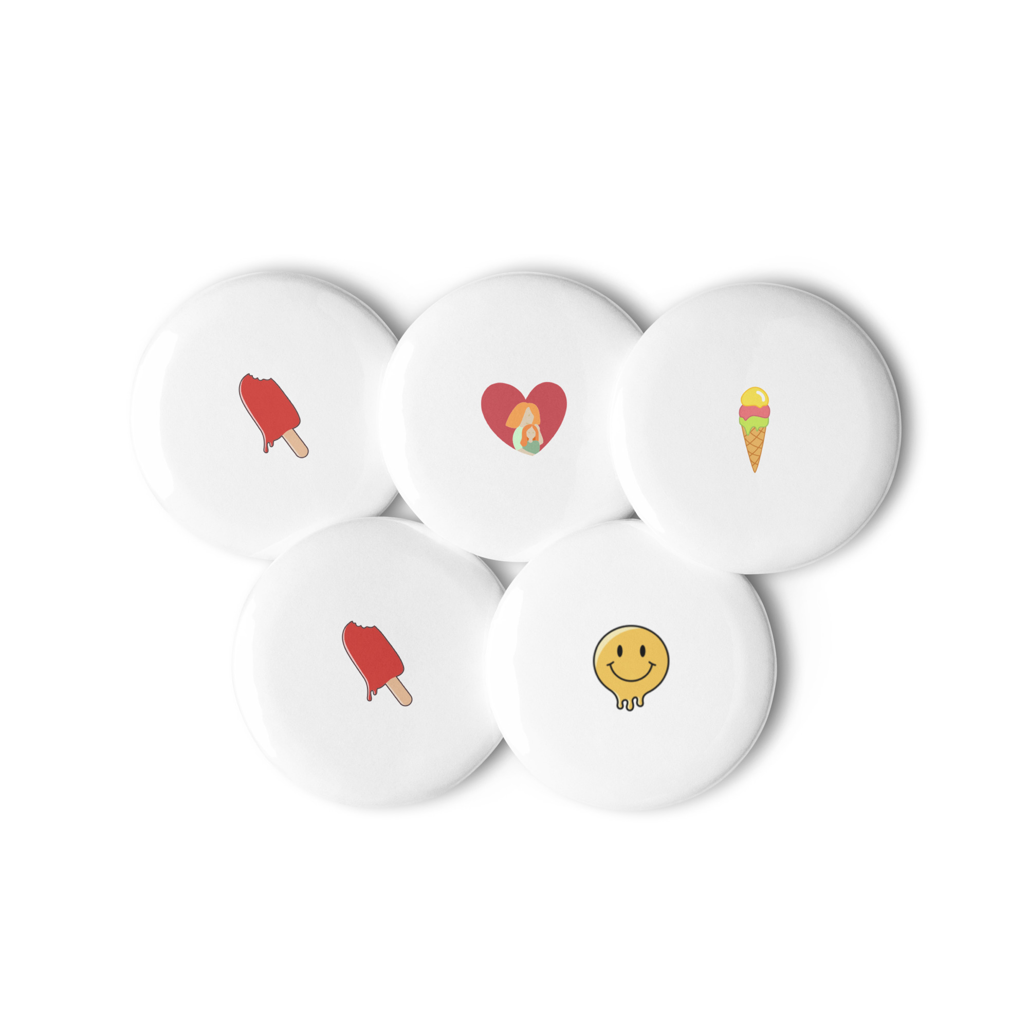 Set of pin buttons - Image 4