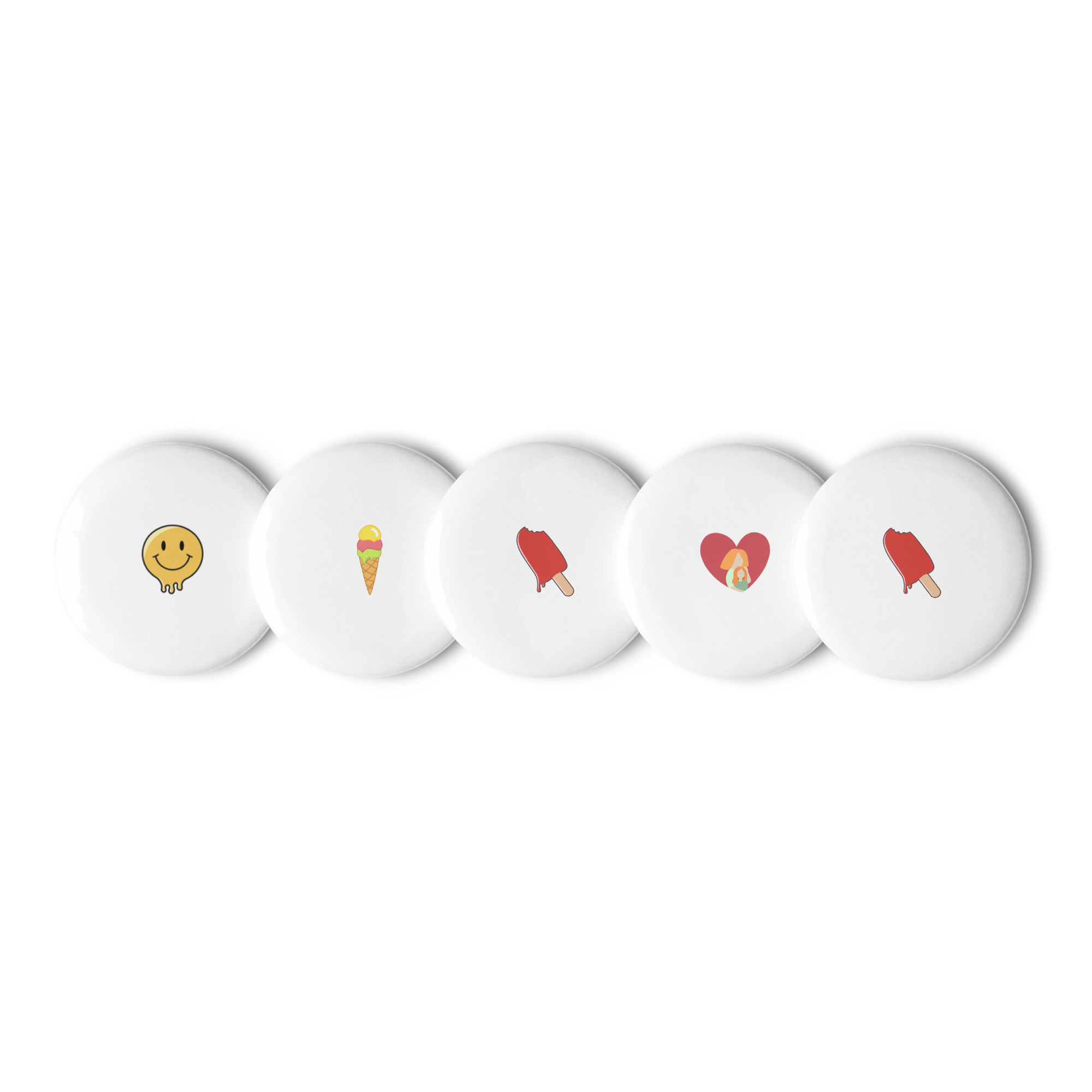 Set of pin buttons - Image 3